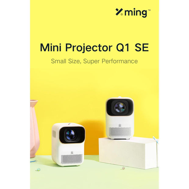 Fengmi Xiaoming Q1SE Smart Micro LED Portable Projector Supports 4K 1080P Micro Projector