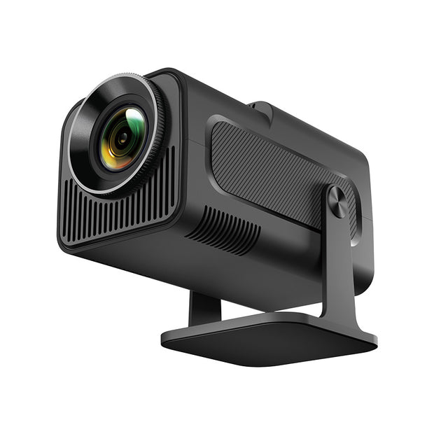 HY320 Android AOSP Projector  4K Hard Decoding, Dual-band Wi-Fi 6  And BT5.0 1080P Native Resolution, 300 ANSI Lumens Brightness.
