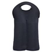 Double Wine Bottle Cooler Neoprene Red Wine Bottle Cooler Black