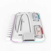 Multifunctional Cooler Pad Handle Helmet Storage Rack