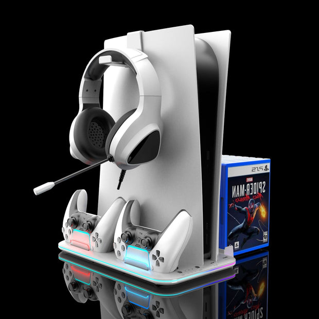 Multifunctional Cooler Pad Handle Helmet Storage Rack